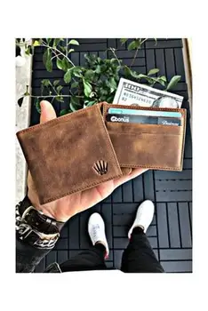 

Wallet Genuine Leather Trend Man Fashion Original 2020 Qualified Casual Luxury Turkey Fast Shipping Card Holder Hand Craft Money