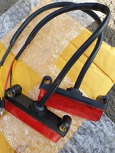 Lámpara LED de freno trasero para motocicleta, luz de matrícula trasera de 12V, accesorios decorativos