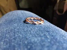 Anillo de compromiso clásico de circonia cúbica para mujer, sortija de Zirconia cúbica, Color oro rosa, Cristales austriacos