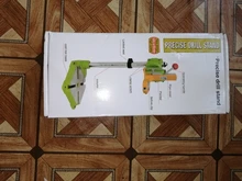ALLSOME-soporte de taladro de banco MINIQ BG6117, soporte portabrocas eléctrico, abrazadera giratoria de banco de trabajo de marco fijo de 90 grados