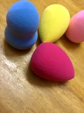 5 unids/set venta al por mayor Mini esponja de maquillaje forma de huevo maquillaje suave Fundación puff corrector mezclado maquillaje cosmético esponja