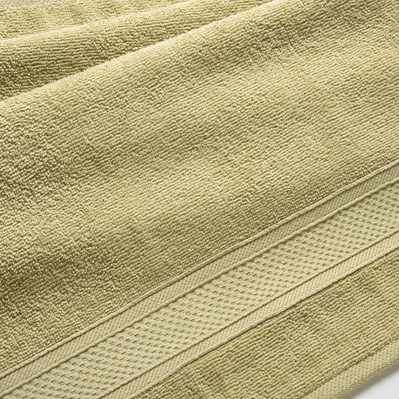 IV хлопок махровое полотенце, 4 размера: 40x70, 50x90,70x140100x180 см, Текстиль для дома ванной комнаты кораллового цвета Мягкая быстрая сушка - Цвет: Olive