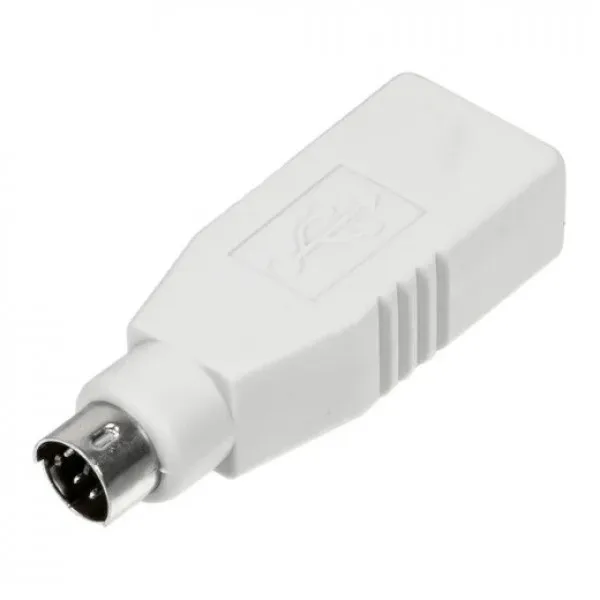 б/у переходник USB/Ps2 белый | Электроника
