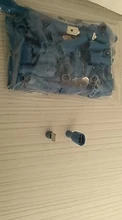 6,3mm azul mujer/hombre Spade eléctrico aislado conectores de virola