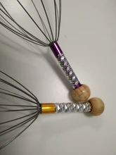 Masajeador cabezal de PC Cuello, masaje de cuero cabelludo, pulpo, relajación, Spa, venta al por mayor #82196, 1 unidad