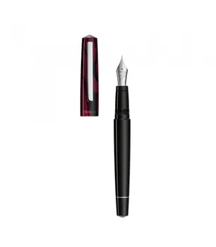 

Shatterproof resin fountain Tibaldi red mauve fine tip INFR-326 _ FP-F
