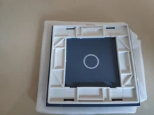 Livolo-Panel de cristal blanco perla para interruptor, Panel de cristal estándar europeo, solo Panel de cristal, 1 unidad