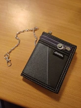 Billeteras de tela de lona para hombre, bolso de mano corto, monedero, monedero, tarjetas, titular de la identificación, regalo de cumpleaños