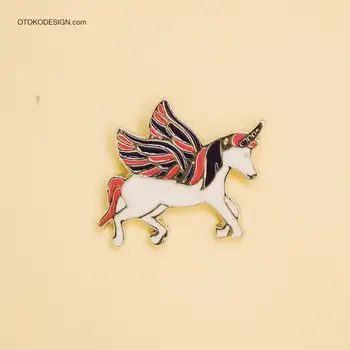 

Badge metal wing Unicorn (53163)