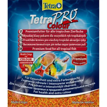 

TetraPro Colour (chips) for any kinds of tropical fish, 12G.