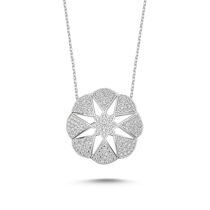 

Flower & amp; Star Ghost Pendant