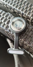 Nuevo Digital Reloj de enfermera de moda de silicona médica relojes solapa broche para Doctor reloj de bolsillo TT @ 88