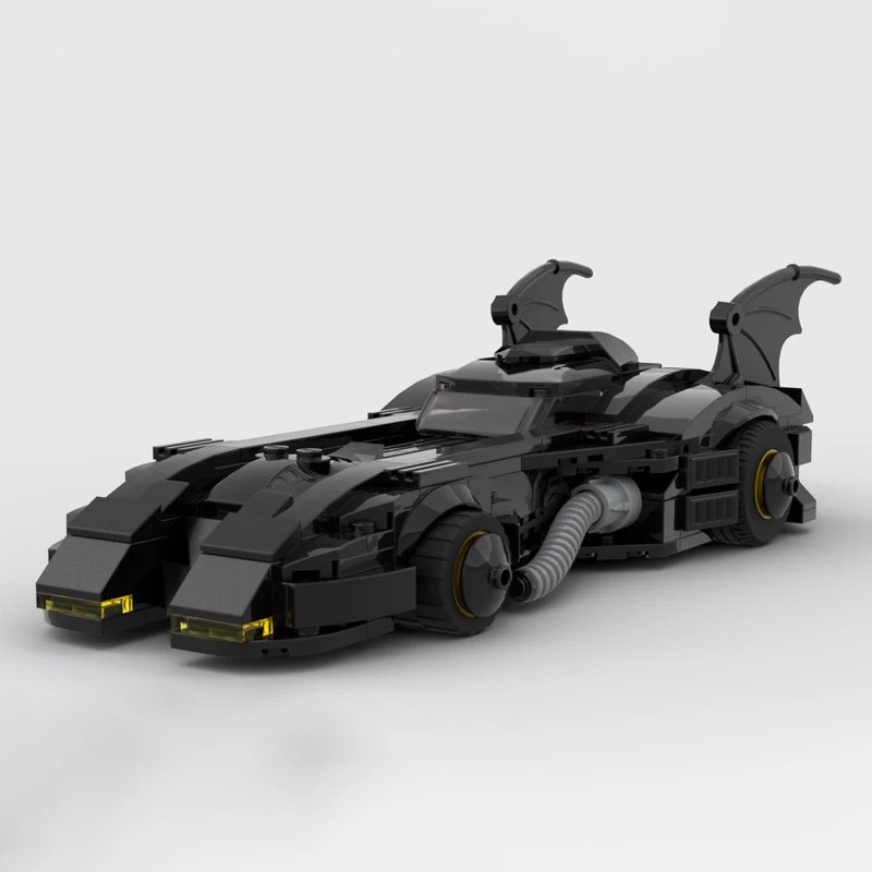 330Pcs 1989 The Batmobile Car Model 