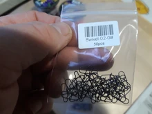 Fishing-Connector Snaps Fast-Clip-Lock Solid-Rings Stainless-Steel Meredith Safety 50pcs