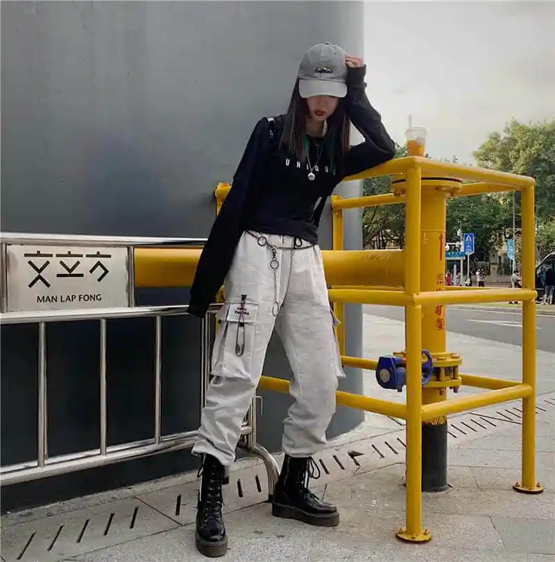 2020 костюмы для женщин брюки уличных танцев Одежда в стиле хип хоп