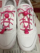 Sneaker Shoelaces Stretching-Lock Elastic Round Quick-Rubber No-Tie 17-Colors 1pair