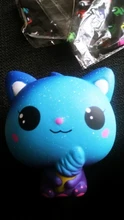 Jumbo Squishy-juguetes para apretar para niños, Kawaii, unicornio, caballo, pastel, ciervo, Animal, Panda, alivio del estrés de elevación lenta