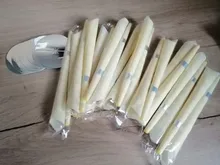 Velas de oídos para la eliminación de cera de los oídos, vela cónica de relajación Natural, propóleos, fragancia de terapia de Indiana, 10 Uds.