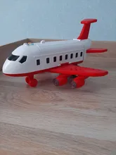 Pista de simulación de inercia para niños, Avión de juguete infantil de gran tamaño, avión de pasajeros, coche de juguete, 2020