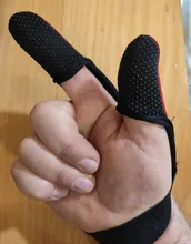 Guantes de pesca de 2 dedos, antideslizantes, transpirables, para dedo índice, accesorios de herramientas protectoras