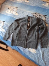 Suéteres de Cachemira cálidos para hombre, cárdigan de lana con cremallera, prendas de punto informales para hombre, ropa de chándal, novedad de 2021