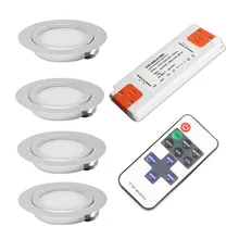 

Dimmable 3W 5Watts 7W LED Mini Downlight Recessed Light Case + Slim Driver 12V Kitchen Cooker Hood Ceiling Cabinet Spotlight Kit