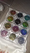 12 unids/set uñas polvo escamas iridiscentes lentejuelas oro plata Super brillante lentejuelas uñas artísticas manicura Decoración