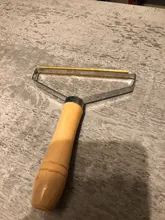 Eliminador de pelusas portátil, cepillo de ropa, afeitadora de pelusa tela con mango de madera, Máquina Manual de depilación de ropa, herramienta de cepillo de ropa