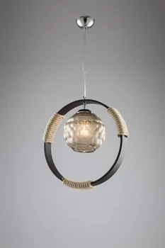 

AVONNI AV-1627-KV Chrome Plated Pendant, E27, Metal, Wooden, 45x