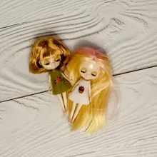 Mini muñeca de cuerpo normal DBS blyth, 10CM, BJD, regalo para niñas, juguete de anime, vestido aleatorio