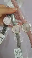 Simple Vintage Women Small Dial Watch Sweet Leather Strap Wrist Watches Gift