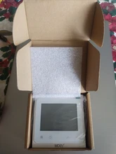 Moeshouse Controlador de temperatura de termostato inteligente WiFi para agua/calefacción eléctrica de suelo Agua/caldera de Gas funciona con Alexa Google Home