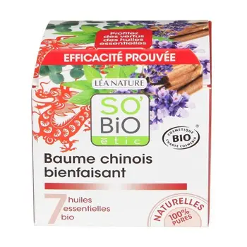 

SOBIO balm Chinese with 7 essential oils-Organic-40 ml