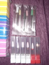 Brocas de silicona para uñas, juego de brocas rotativas eléctricas, limas para pulidor de manicura y pedicura, accesorios para máquina, herramientas, 6 uds.