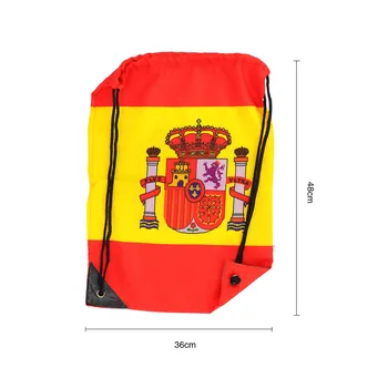 

Gift bags, string bag with Spain flag, Sack backpack, string backpack, Spain flag, backpack for travel