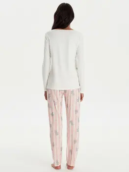 

Slogan Printed Cotton Pajamas set