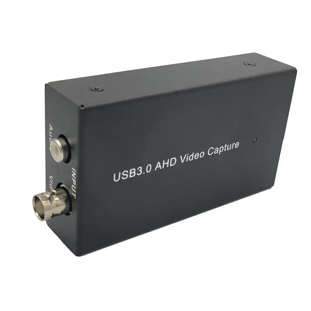 Y&H AHD Video Capture Device USB3.0 1080P 60fps Video Record Live Streaming Compatible with AHD Cam