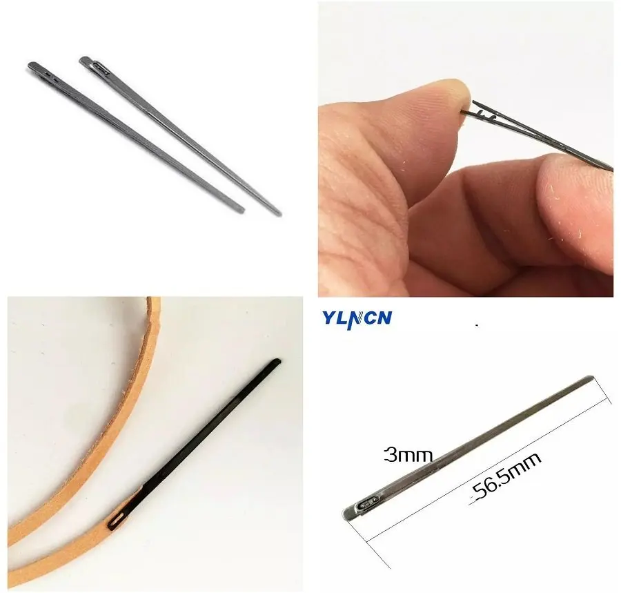 Yassı Biye, Sırım İğnesi 2,5mm Deri El Aleti