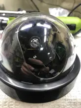 Cámara IP de vigilancia simulada para exteriores, luz intermitente LED, para interior, cúpula de seguridad negra, Monitor de cámara falsa para casa inteligente