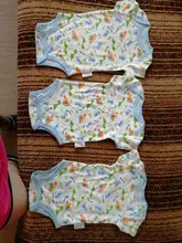 3 unids/lote recién nacido bebé niña bodies ropa de bebé 0-12M bebé mono de algodón conjuntos de ropa de bebé