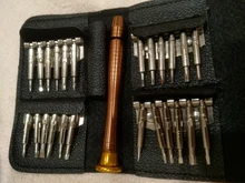 Juego de destornilladores Torx 25 en 1 para reparación de teléfonos móviles, Kit de herramientas manuales multiherramienta para Iphone, Watch, tableta y PC, novedad de 2018