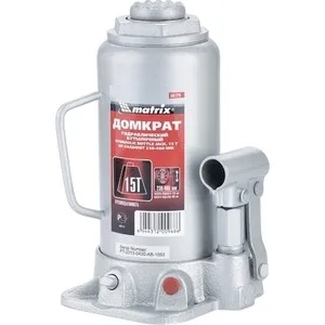 

Jack hydraulic bottle matrix 15t 230-460mm Master (50729)
