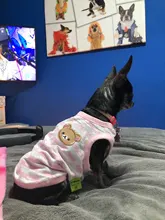 Transpirable gato Chaleco de verano para perro tiras de ropa para mascotas ropa sin mangas sudaderas con capucha camiseta para perros pequeños Chihuahua perro Yorkie camiseta Tank Top L