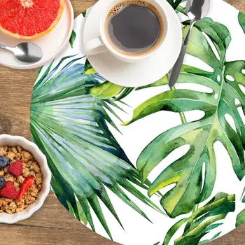 

Pack de 4 unidades de manteles individuales de vinilo/PVC