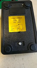 Pedal-Switch Foot-Controller SPDT Momentary Electric-Power 250V NC 10A 1-No-1 AC