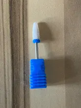 1 Uds cono de cerámica cortador de uñas taladro mm broca para fresa para manicura Burr poco de cutícula eliminar archivos de uñas de Gel polaco herramientas