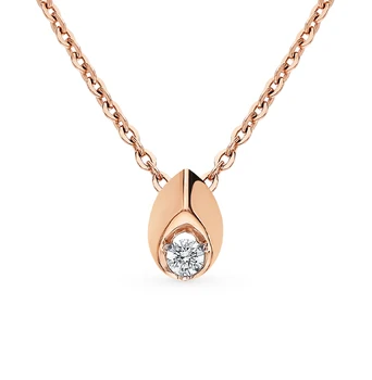 

Gold Pendant "diamonds of Yakutia" sunlight sample 585