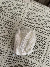 Joepada-Cuentas de silicona para dentición de bebé, accesorios para collar, mordedor de bebé, cordón de poliéster de 1,5mm, bricolaje, dijes de joyería, colgantes