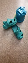 Zapatillas de playa con dibujos animados para niños y niñas, chanclas suaves de baño para interiores