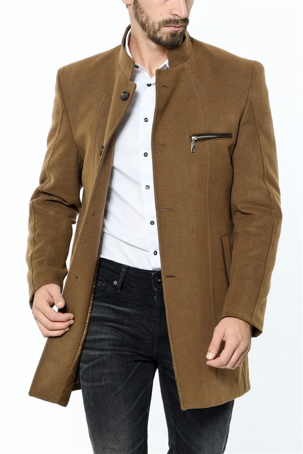 PLT8322 DEWBERRY пальто CAMEL|Пальто| |
